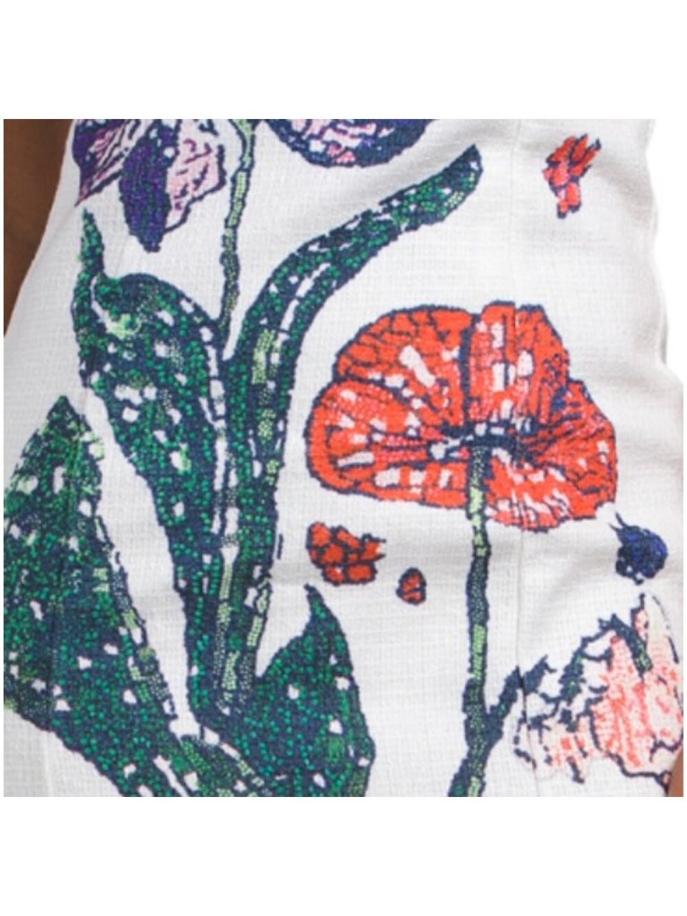 DALIA MACPHEE Strapless Floral Dress - Picture 4 of 5